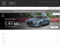 Website Screenshot Fitzgerald Mazda Frederick