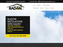 Affordable Radon website screenshot