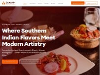 Website Screenshot Dakshin Indique