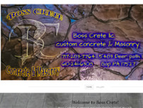 Boss Crete website screenshot