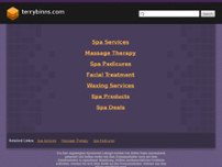 Terry Binns Spa website screenshot