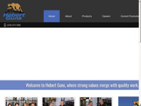 Hebert Guns website screenshot