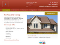 Solis Roofing Contractors Inc website screenshot