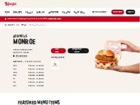Website Screenshot Bojangles