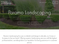 Screenshot for http://www.paramolandscaping.com