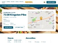 Website Screenshot QDOBA Mexican Eats