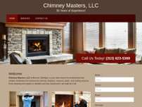 Chimney Masters, LLC website screenshot