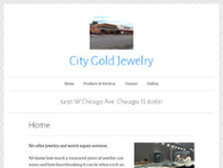 City Gold Jewelry I website screenshot