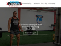Screenshot for http://seriouslystrongtraining.com