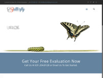 Butterfly Hypnosis website screenshot