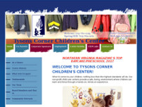 Tysons Corner Children's Center website screenshot