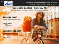 Conroe Comprehensive Dental Center website screenshot