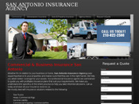 San Antonio Insurance Agency website screenshot