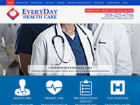 Everyday Health Care Family Medical Group website screenshot