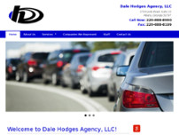 Screenshot for http://www.dalehodgesinsurance.com/