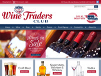 USA Wine Traders Club website screenshot