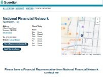 Website Screenshot National Financial Network