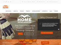 Home Drywall and Painting website screenshot