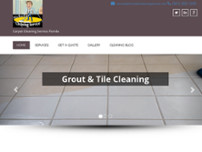 Michael's Bean Cleaning Service website screenshot