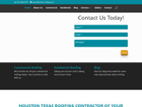 Anchoor Roofing, Inc. website screenshot