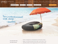 The James Royal Palm website screenshot