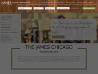 The James Chicago website screenshot