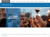 The Liaison Capital Hill an Affinia Hotel website screenshot