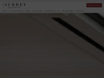 The Surrey website screenshot