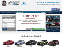 Screenshot for http://www.darrellwaltriphonda.com/