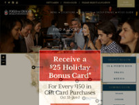 Fogo de Chão Brazilian Steakhouse website screenshot