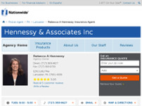 Hennessy & Associates Inc website screenshot