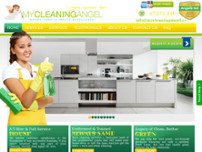 Screenshot for http://www.mycleaningangel.com/