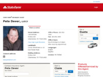 Screenshot for http://www.petedever.com