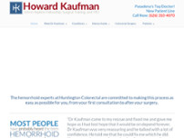 Screenshot for http://huntingtoncolorectal.com/