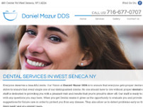 Screenshot for http://www.doctordanielmazur.com/