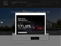 Website Screenshot Heritage Mazda Bel Air
