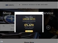Website Screenshot Heritage Subaru Owings Mills