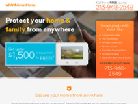 Home Security Los Angeles website screenshot
