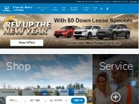 Website Screenshot Bernardi Honda in Natick