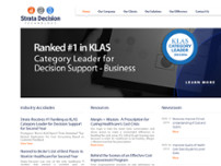Screenshot for http://stratadecision.com/