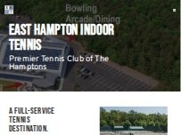 Website Screenshot East Hampton Indoor Tennis
