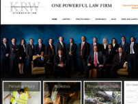 Rowland Personal Injury Lawyers website screenshot