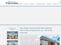 Home Expressions by Jackson Design & Remodeling website screenshot