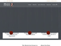 Morris Law Group website screenshot