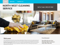 North West Cleaning Service website screenshot