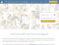 Screenshot for http://lifecarecenteroflongmont.com/