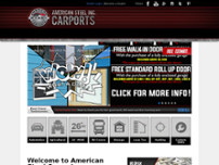 American Steel Carports, Inc. website screenshot