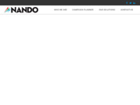 NANDO Media website screenshot