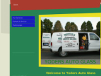 Yoders Auto Glass website screenshot