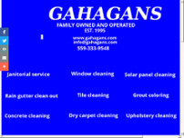 Screenshot for http://www.gahagans.com